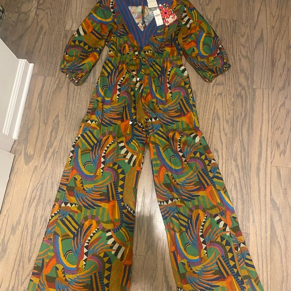 Farm Rio wide leg jumpsuit new with tags - Picture 7 of 9